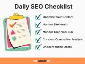 SEO Daily Tasks